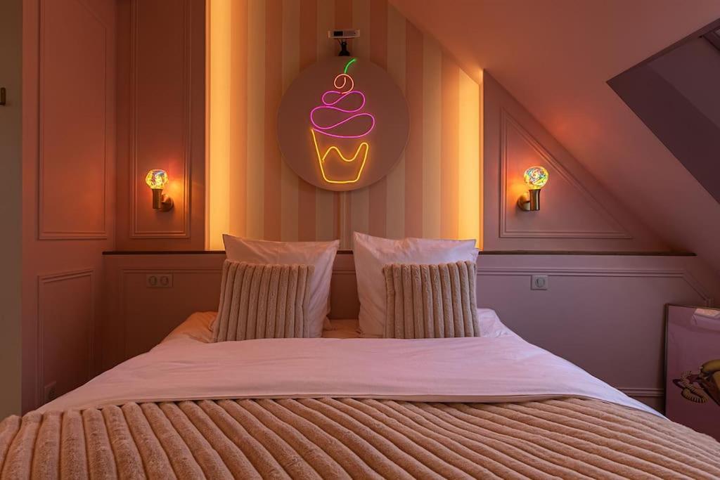 Appartement Le Milkshake - Hypercentre, Cinema, King Size à Troyes Extérieur photo